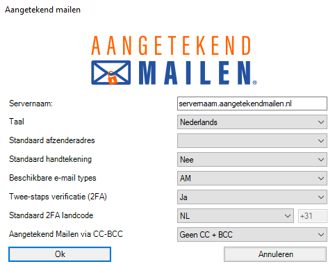 domein - plugin instellingen configureren