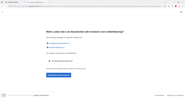 digitaal ondertekenen configureren 5