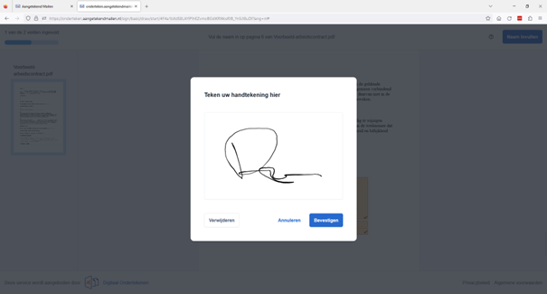 digitaal ondertekenen tekenen 3