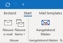 outlook knop